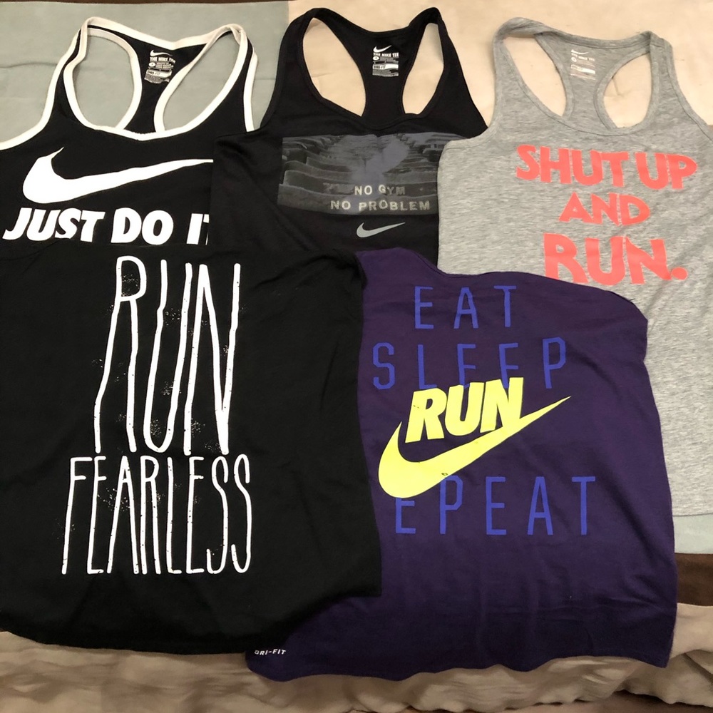 Bundle of Nike tank tops